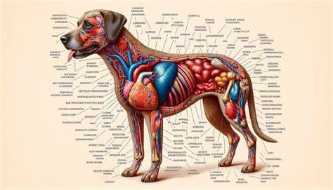Infografika anatomie penisu psa a predkožky