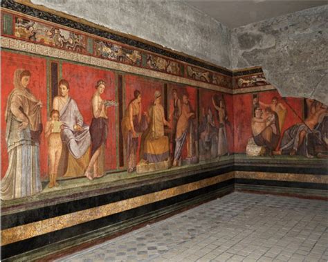 Staroveké rímske maľby s psami