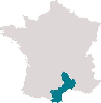 Ilustračná mapa regionu Vendée v západnej Francúzsku, spojenie histórie a pôvodu plemena