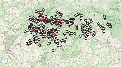 Mapa distribúcie bielych levov v histórii a súčasnosti