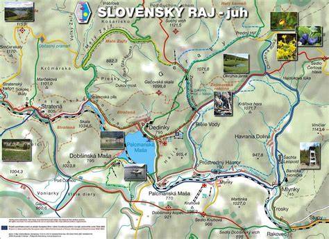 Mapa a dedinky fiktívneho grófstva Midsomer